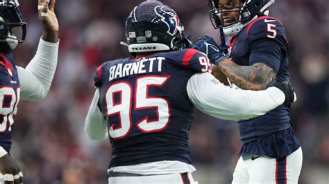 Highlights: Derek Barnett devours Flacco for Texans' first sack of Wild ...