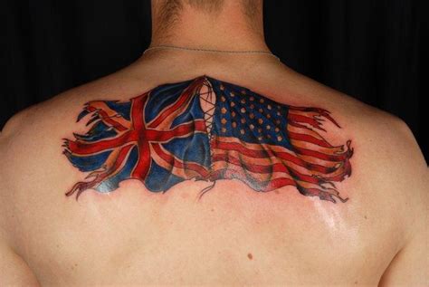 English Flag Tattoos | 23+ Best UK Flag Tattoos | American flag tattoo, Flag tattoo, Tattoos