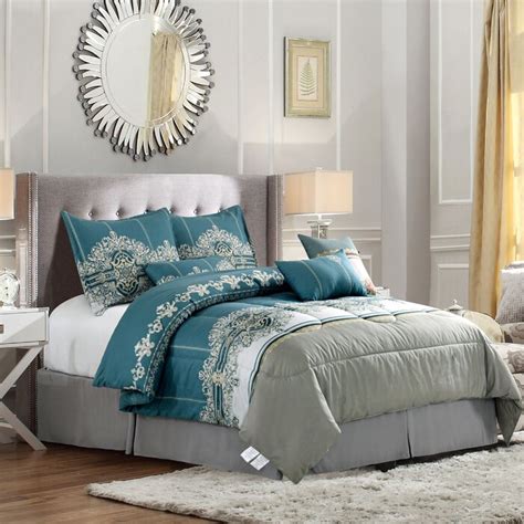 Astoria Grand Bedding Comforter Set 7 Piece Bedding Sets - Queen Size ...