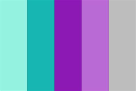 Blue and Sawa Game color palette created by sawasunshine that consists #94f2e1,#18b6b2,#8c19b4,# ...