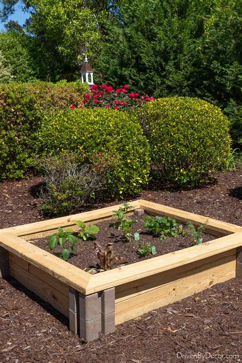 6 Inexpensive Raised Garden Bed Ideas - Driven by Decor