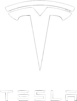 Download HD Client Image - Tesla Logo Transparent Background White Transparent PNG Image ...