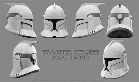 Tips on modeling a clone trooper helmet : blender