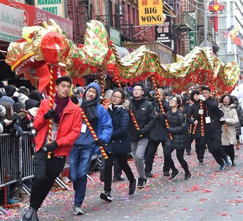 Parade through Chinatown, NYC Welcomes in Year of Pig, Showcases ...