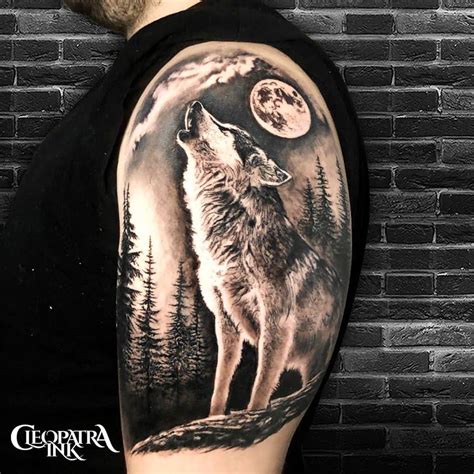 Wolf tattoo designs for women photos