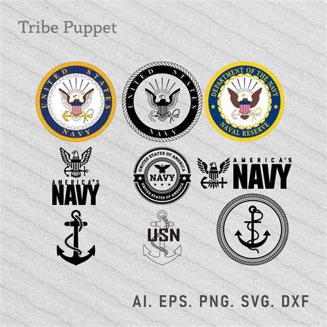 America Navy Logo SVG - MasterBundles