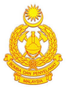 Logo Bomba Jabatan Bomba Dan Penyelamat Malaysia Sticker - Logo Bomba Jabatan Bomba Dan ...