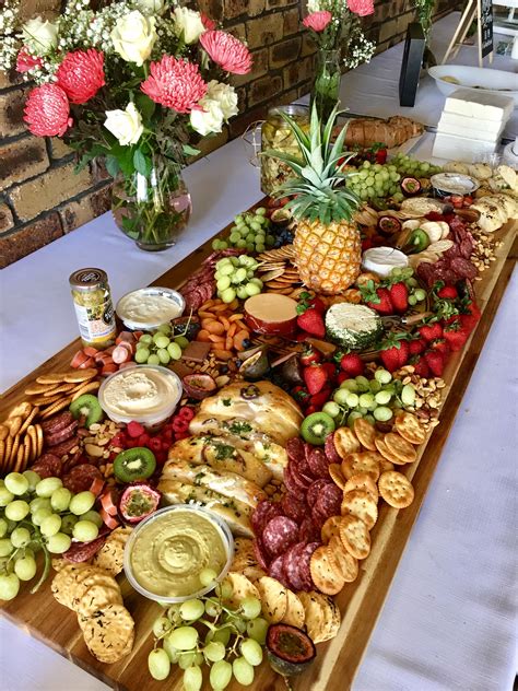 Pin by Liana Ferreira on Appetizers | Food platters, Party buffet, Food displays