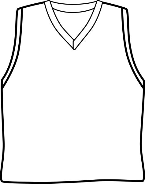 Basketball Jersey Template Printable - Printable Word Searches