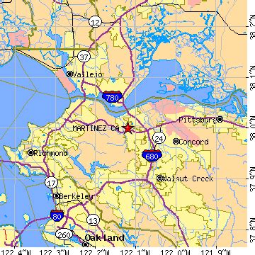 Martinez, California (CA) ~ population data, races, housing & economy