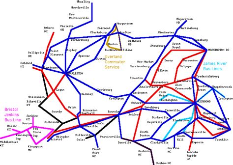 INTERCITY BUS ROUTES - HISTORY