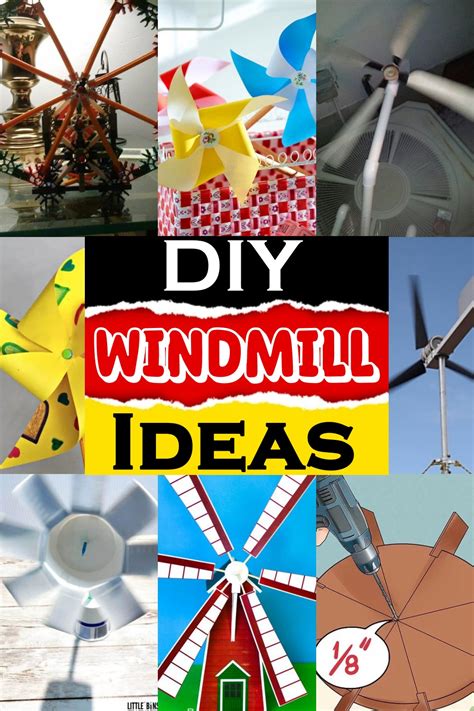 25 DIY Windmill Ideas You Can Build Easily - DIYnCrafty