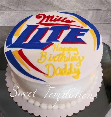 Miller Lite Cake | Miller lite cake, Themed cakes, Miller lite party