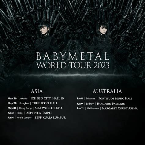 BABYMETAL WORLD TOUR 2023 Live in Hong Kong | Concert