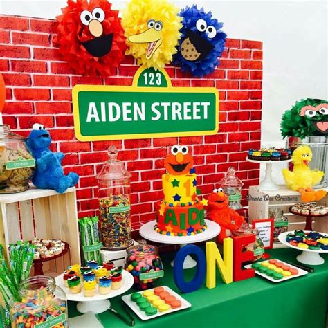 Pin on Sesame Street Theme Parties