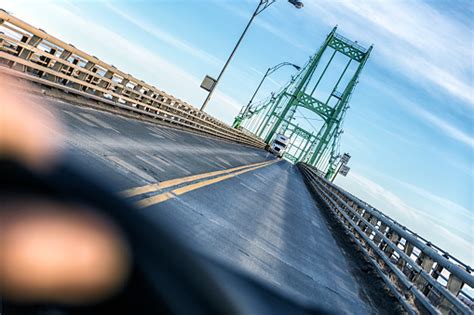 Usa Canada Thousand Islands Bridge Border Crossing Stock Photo ...