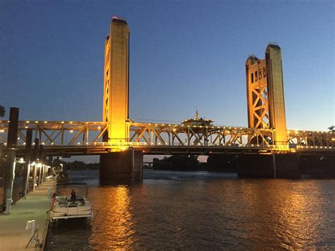 Dramatic bridge downtown Sacramento – A Secret History of American River People