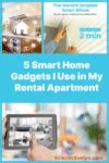 5 Simple Smart Home Gadgets I Use In My Rental Apartment | Eclectic Evelyn