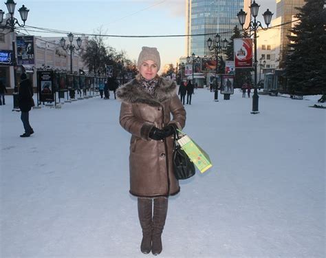 How Russian women look in winter | EM