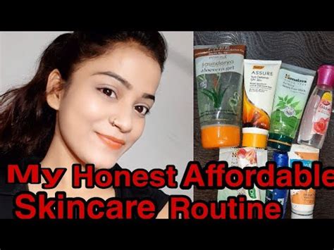 Very affordable My honest skin care routine//Beauty with sonam//😊 - YouTube