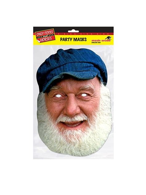 Uncle Albert Card Mask - Costumes R Us Fancy Dress