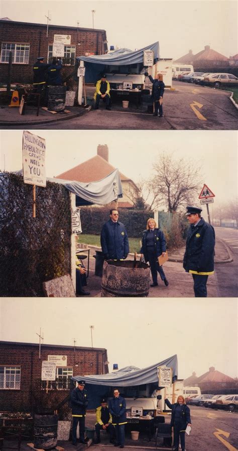 Hayes Peoples History: Hillingdon Ambulance Station - Lock-Out 1989-90