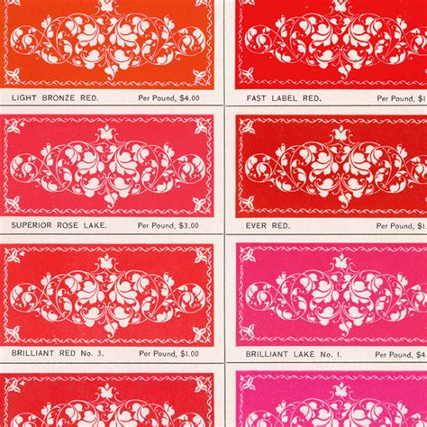 Printers Ink Colors - Red, 1902 - VintageSmith