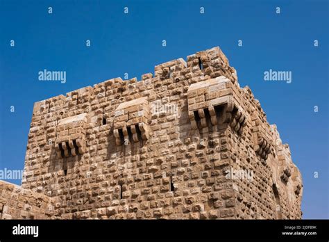 Walls of the Citadel of Damascus Stock Photo - Alamy