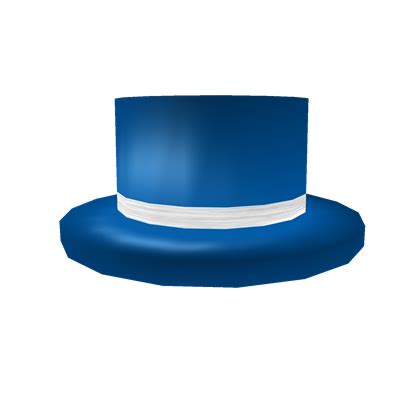 Blue Top Hat with White Band | Roblox Wikia | FANDOM powered by Wikia