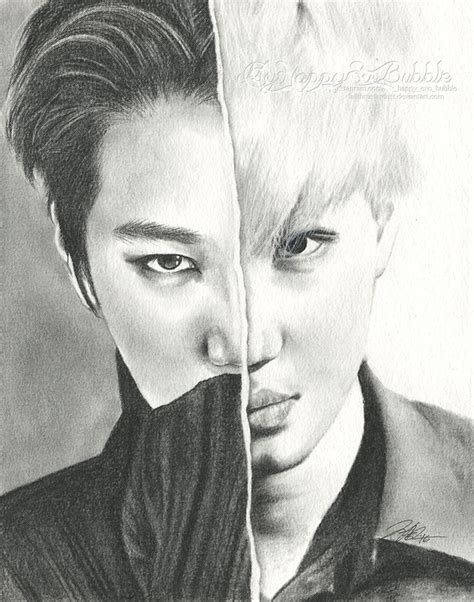 EXO fanart | Kpop fanart, Fan art, Exo fan art