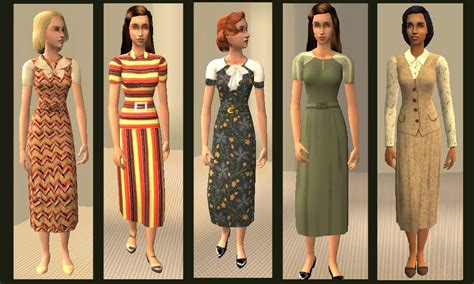 Sims 4 Cc Vintage Clothes