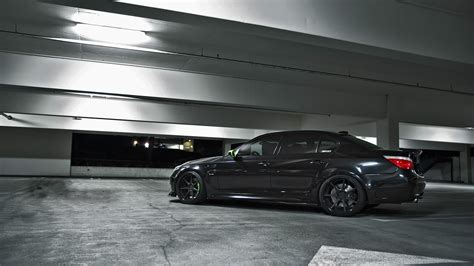 Black sedan, car, BMW E60 HD wallpaper | Wallpaper Flare