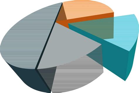 3D pie chart infographic element for Business. 24327262 Vector Art at Vecteezy