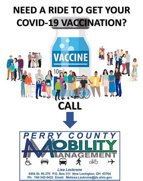 Need a Ride to Get Your COVID-19 Vaccination? — Perry County Ohio