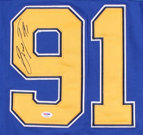 Vladimir Tarasenko Signed Blues Jersey (PSA COA) | Pristine Auction