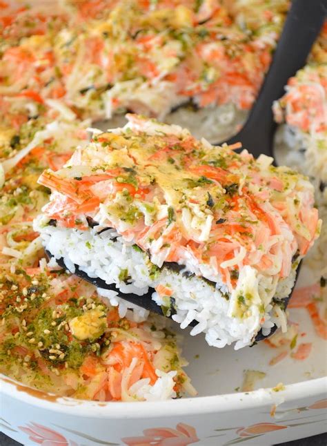 Sushi bake – Artofit