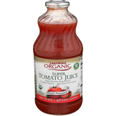 Lakewood Juice, Organic, Pure Tomato, Unsalted (32 oz) - Instacart