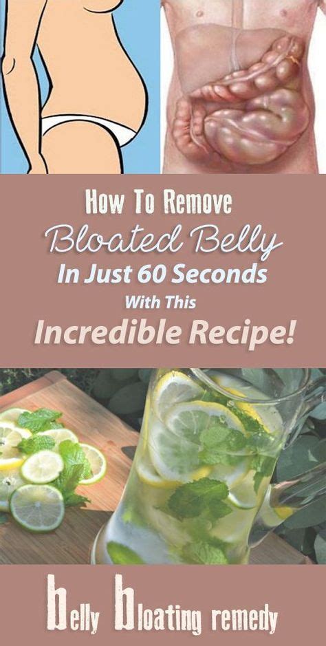 How To Get rid of Bloated Stomach In Just 60 Seconds with This Incredible Recipe! – Styleclue ...