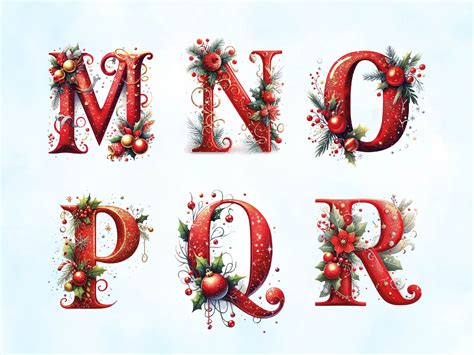 Glitter Christmas Font Clipart Christmas Ornament Png Christmas Name ...