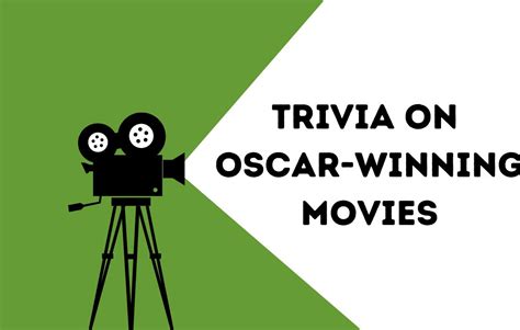 Trivia On Oscar-Winning Movies - Doer Life