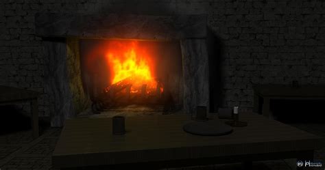 Tavern Fireplace - 4K by UniversallyAnimated on DeviantArt