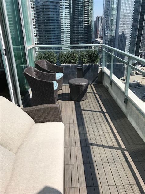 NEX GEN Condo Balcony Flooring - Modern - Balcony - Toronto - by CONDO KANDY | Shades, Blinds ...