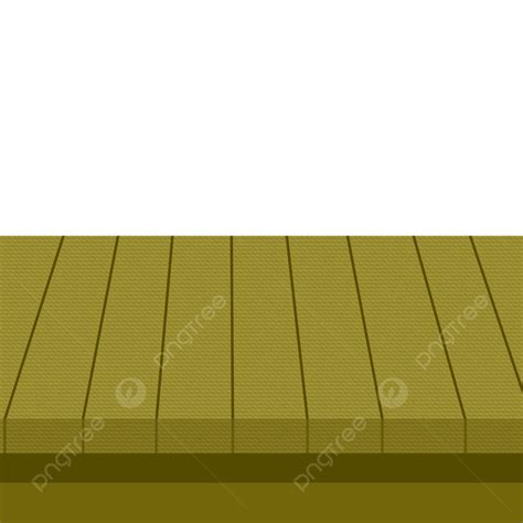 Wood Table Top On Isolated Background Royalty Free Vector