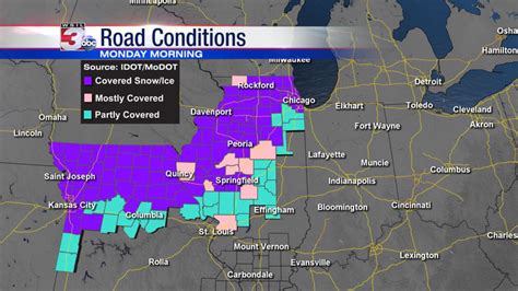 Latest Road Condition Maps: Illinois & Missouri - WSIL-TV 3 Southern ...