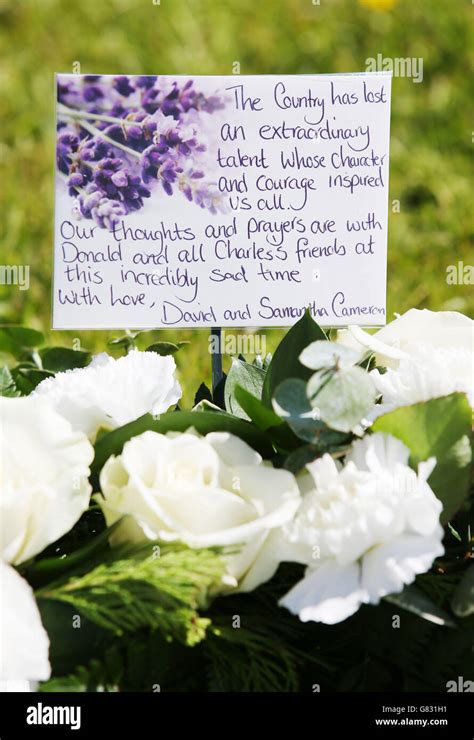 Charles Kennedy funeral Stock Photo - Alamy