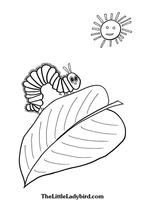 25+ Awesome Picture of Hungry Caterpillar Coloring Pages ...