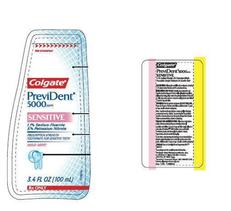 Prevident 5000 Sensitive Toothpaste - Colgate Pharmaceuticals — Mountainside Medical Equipment