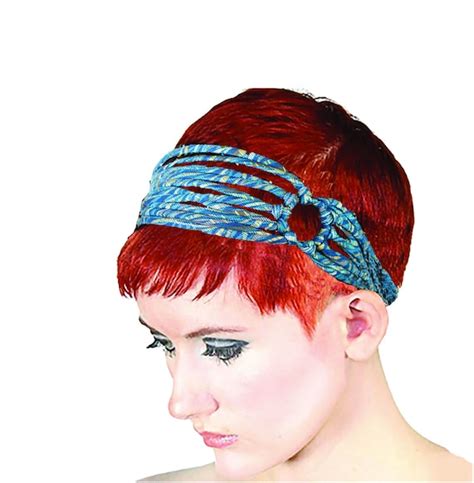 Women Wide Fabric Headband For Short Hair | Etsy