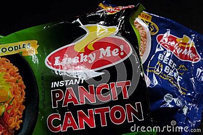 Manila, Philippines - July 07, 2022 : Product Shot Of Monde Nissin Lucky Me Instant Noodles ...