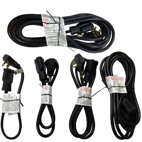 Flat Plug Power Extension Cords | UL Listed | 125V | 16/3